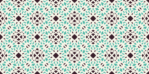 Vector Border Arabic Pattern