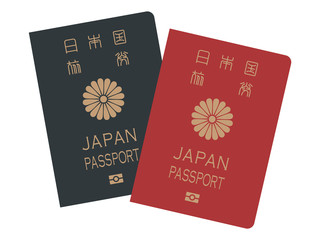 重なった日本の5年期限のパスポートと10年期限のパスポート