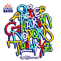 Urban art graffiti style, lettering, font elements and more