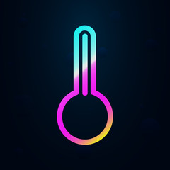 Temperature sign nolan icon. Simple thin line, outline vector of health icons for ui and ux, website or mobile application