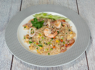 Thai Food Mixed Dishes Wide Selection