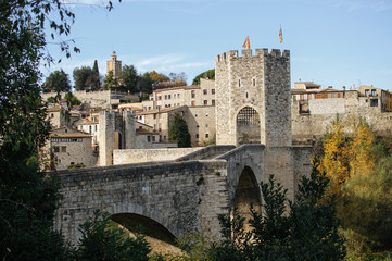 Ancient Fortress Wall of Besalu