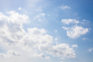 Naklejka na ściany i meble a nice blue sky with clouds