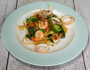 Thai Food Mixed Dishes Wide Selection