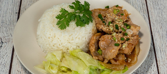 Thai Food Mixed Dishes Wide Selection