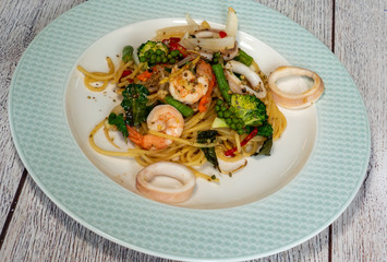Thai Food Mixed Dishes Wide Selection