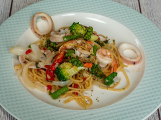 Thai Food Mixed Dishes Wide Selection