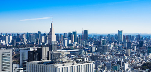 Obraz premium 東京シティビュー ワイド