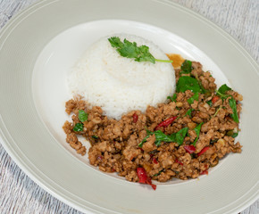 Thai Food Mixed Dishes Wide Selection