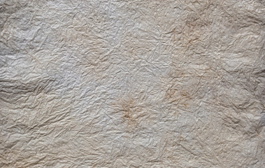 texture of old crumpled paper background