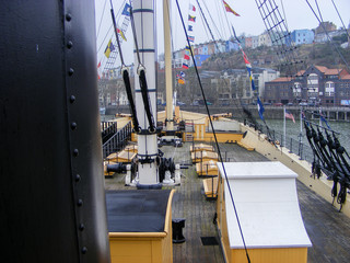 sailing ship deck