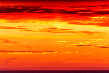 Sunrise over the Ocean