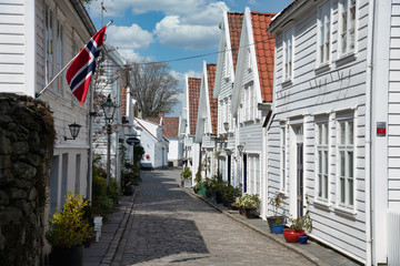 Old town in Stavanger - Norway
