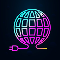 Connection, communication nolan icon. Simple thin line, outline vector of communication icons for ui and ux, website or mobile application