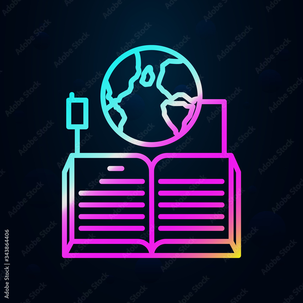 Poster online, communication nolan icon. simple thin line, outline vector of communication icons for ui and
