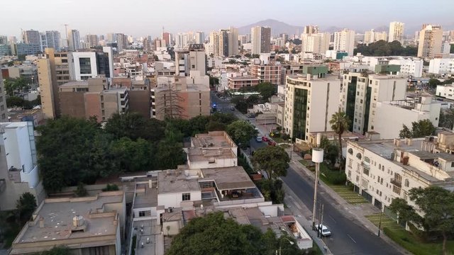 Skyline of Lima City