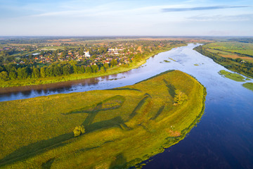 Belarusian aerial landscape