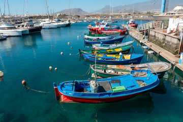 Obraz premium Las Galletas - Port