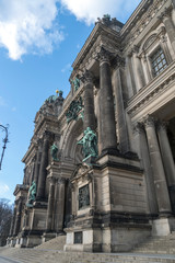 Berlin Cathedral (German: Berliner Dom), short name for the Evangelical Supreme Parish and Collegiate Church located on Museum Island in the Mitte borough