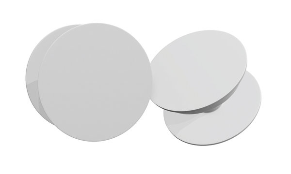 Blank Smarthone Cellphone Pop Socket Holder. 3d render illustration isolated on white background.