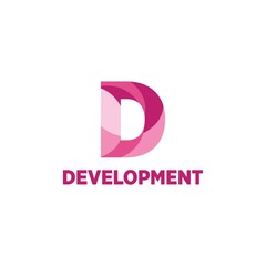 Development D Logo Vector and Beauty