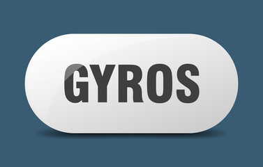 gyros button. gyros sign. key. push button.