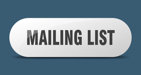 mailing list button. mailing list sign. key. push button.