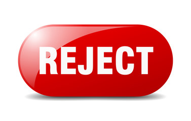 reject button. reject sign. key. push button.