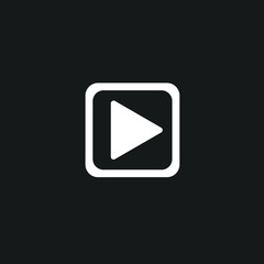Fototapeta premium video player icon