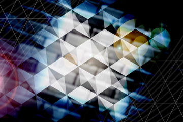 Fototapeta premium abstract, pattern, texture, blue, wallpaper, white, design, paper, backdrop, fabric, square, geometric, color, seamless, line, graphic, light, art, lines, illustration, retro, decoration, textile