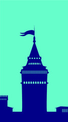 Obraz premium istanbul city print embroidery graphic design vector art