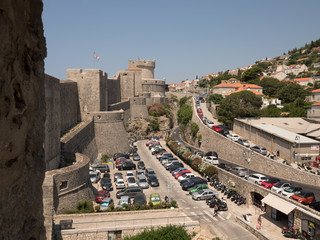 Vistas de Dubrovnik desde las murallas de la ciudad