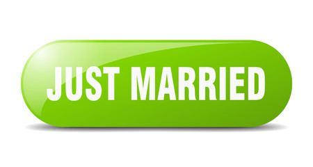 just married button. just married sign. key. push button.