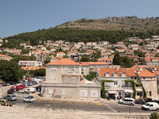 Vistas de Dubrovnik desde la muralla de la ciudad