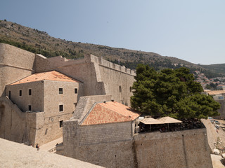 Fototapeta premium Vistas desde la muralla de Dubrovnik