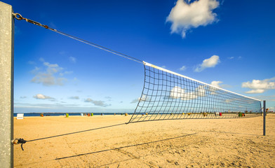 Menschenleerer Strand ohne Sport