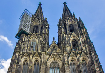 Fototapeta na wymiar Cathedral Church of Saint Peter in Cologne, Germany