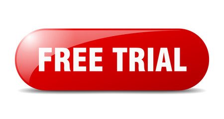 free trial button. free trial sign. key. push button.