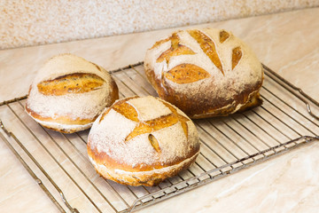 homemade sourdough bread