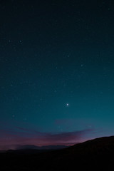 Start night in the mountains  © samuel