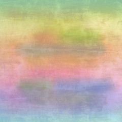 Rainbow Colored Grunge Textured Effect Abstract Background