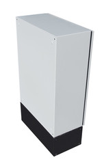 Naklejka premium Outdoor cabinet for electrical equipment
