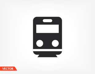 Fototapeta premium train icon. Vector Eps 10. Lorem Ipsum Flat Design