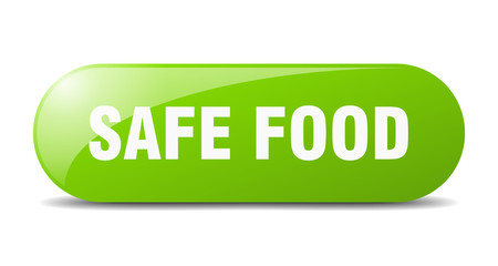 safe food button. safe food sign. key. push button.