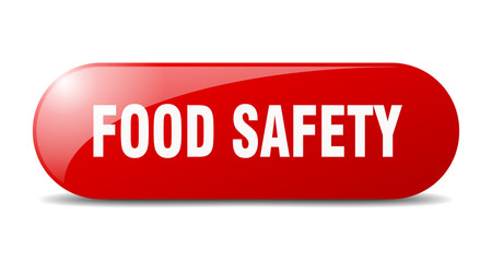 food safety button. food safety sign. key. push button.