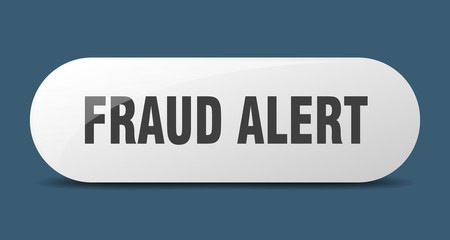 fraud alert button. fraud alert sign. key. push button.