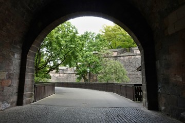  Nürnberg - Blick aus dem Tiergärtnertor