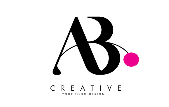 ab logo design