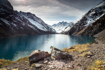 lake in the mountains