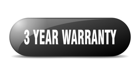 3 year warranty button. 3 year warranty sign. key. push button.